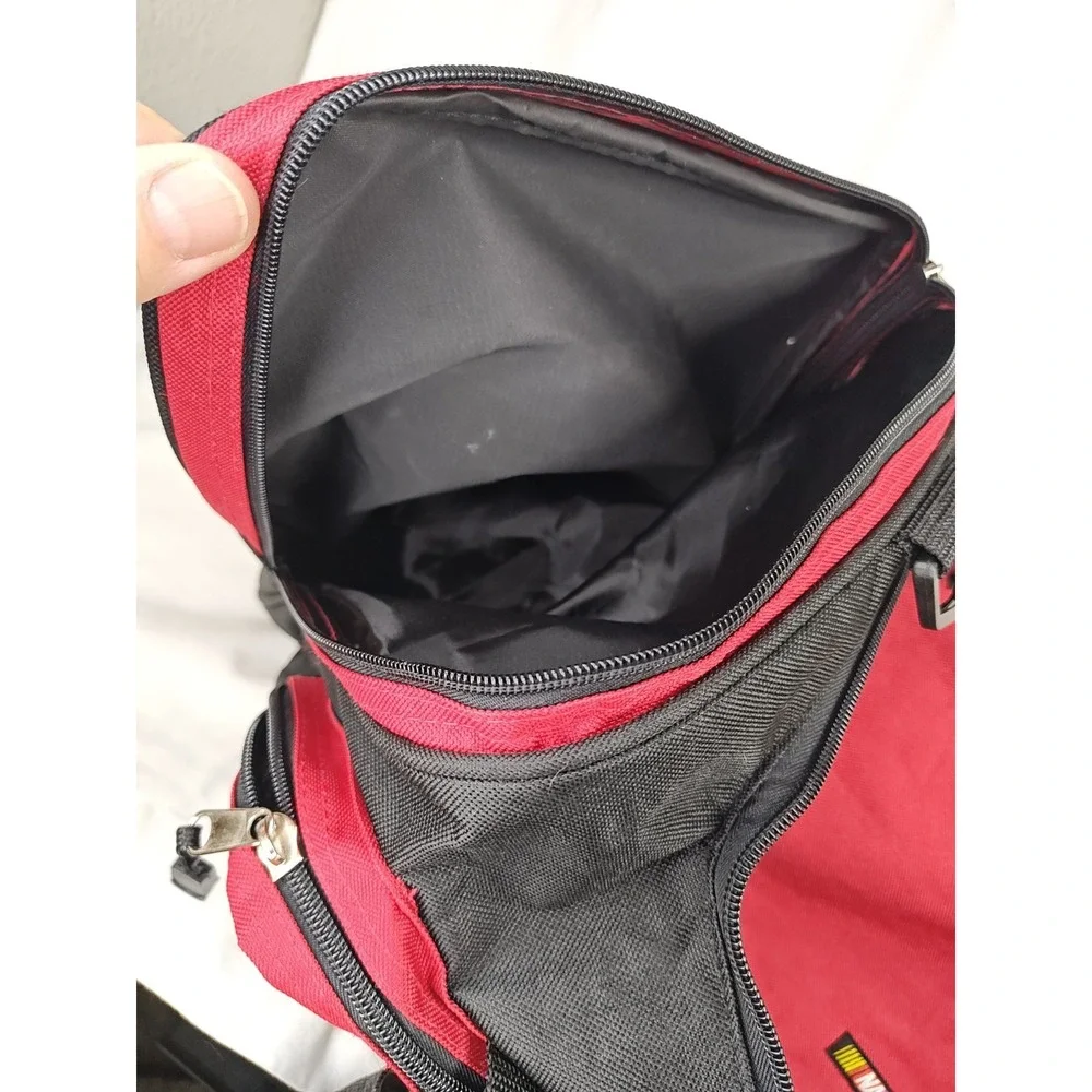Vintage Dale Earnhardt Jr #8 Authentic NASCAR Racing Black Red Travel Duffel Bag